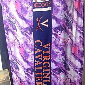 University of Virginia Cavaliers Soccer Scarf Orange/Blue UVA GO HOOS!